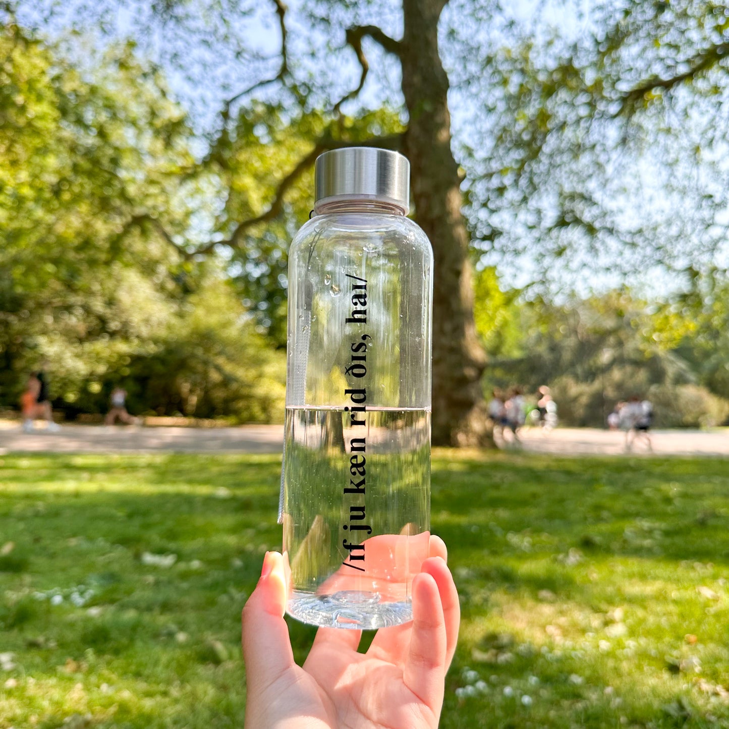 if you can read this, hi phonetic pun | 500ml bottle