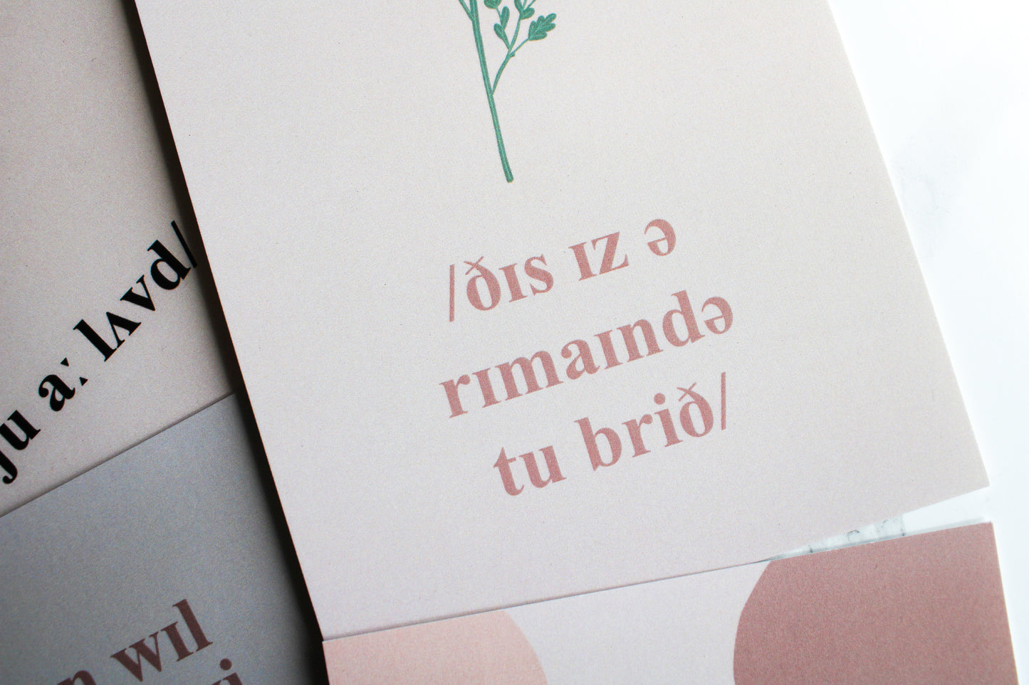 IPA affirmations print set