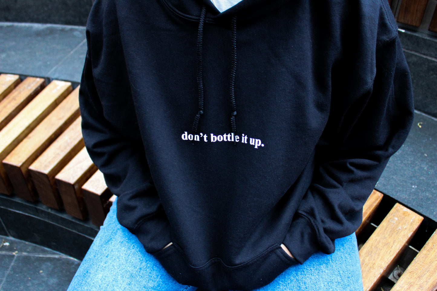 don't bottle it up | hoodie pre-order