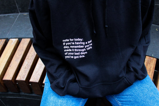 note for today | sweatshirt pre-order