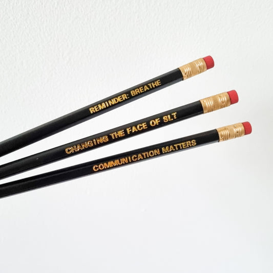 speechie pencil set of 3