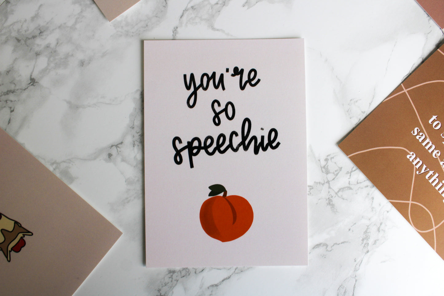 you're so speechie | print
