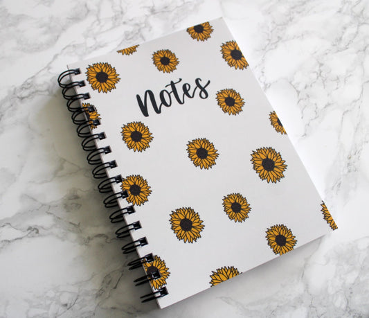 sunflower notes | a5 wiro notebook