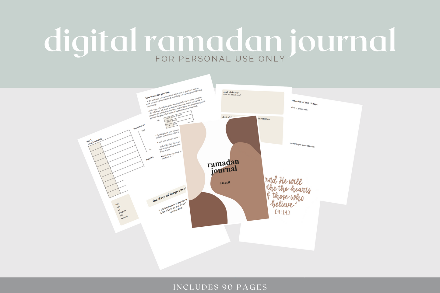 ramadan journal DIGITAL download